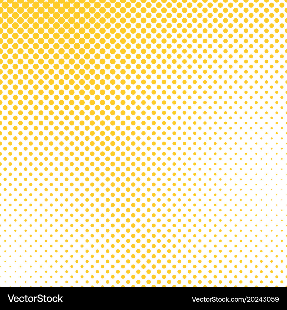 Retro halftone dotted pattern background template vector image