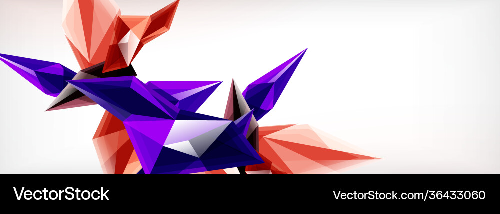 3d triangles and pyramids abstract 3d triangles and pyramids abstract vector image