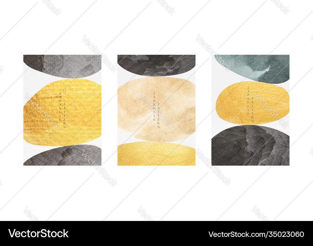 Abstract background with japanese wave pattern Abstract background with japanese wave pattern vector image