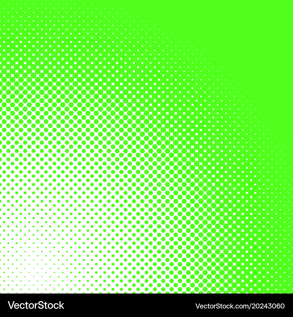 Abstract geometric halftone dot pattern vector image