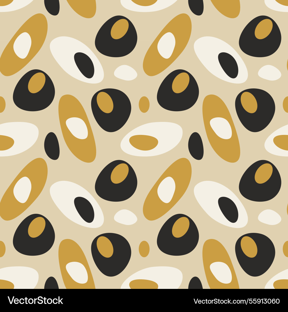 Abstract pattern with smooth stones or pebbles Abstract pattern with smooth stones or pebbles vector image