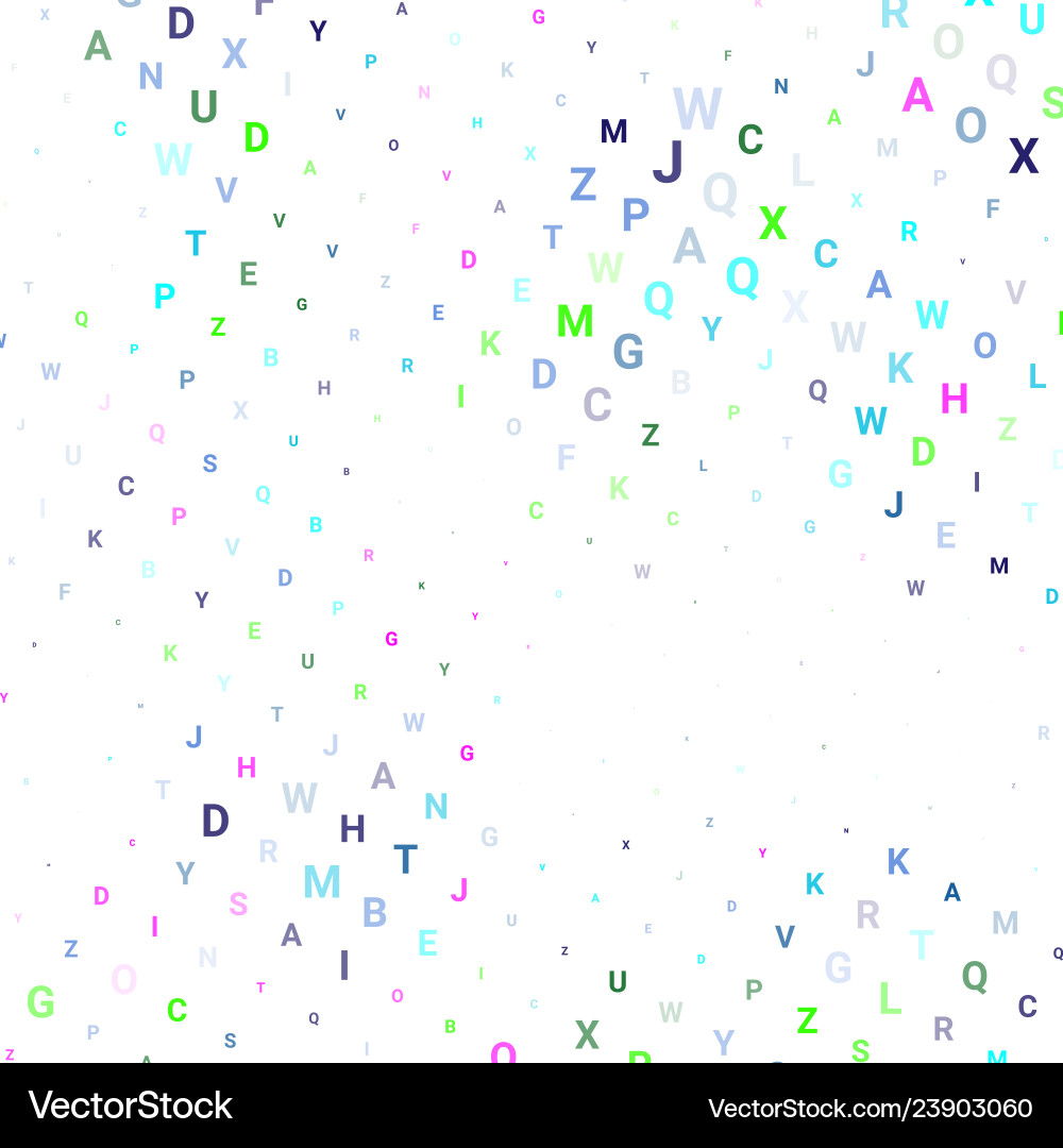Abstract texture with letters Abstract texture with letters vector image