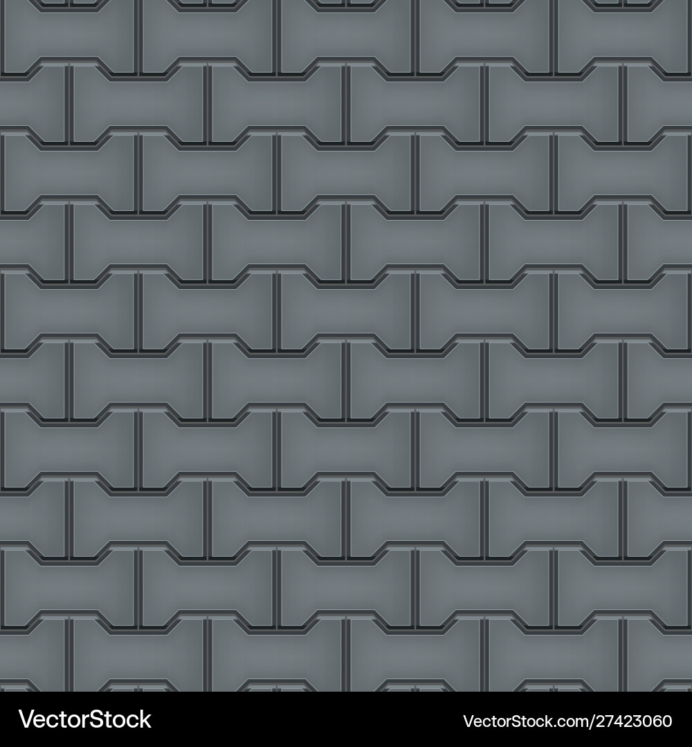 Cobblestone Pavement Pattern vector image