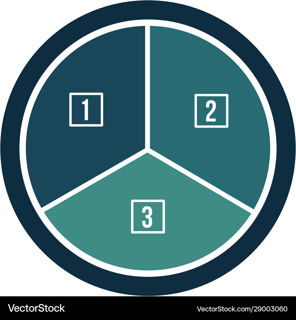 Infographic circle element chart graph diagram Infographic circle element chart graph diagram Vector Image