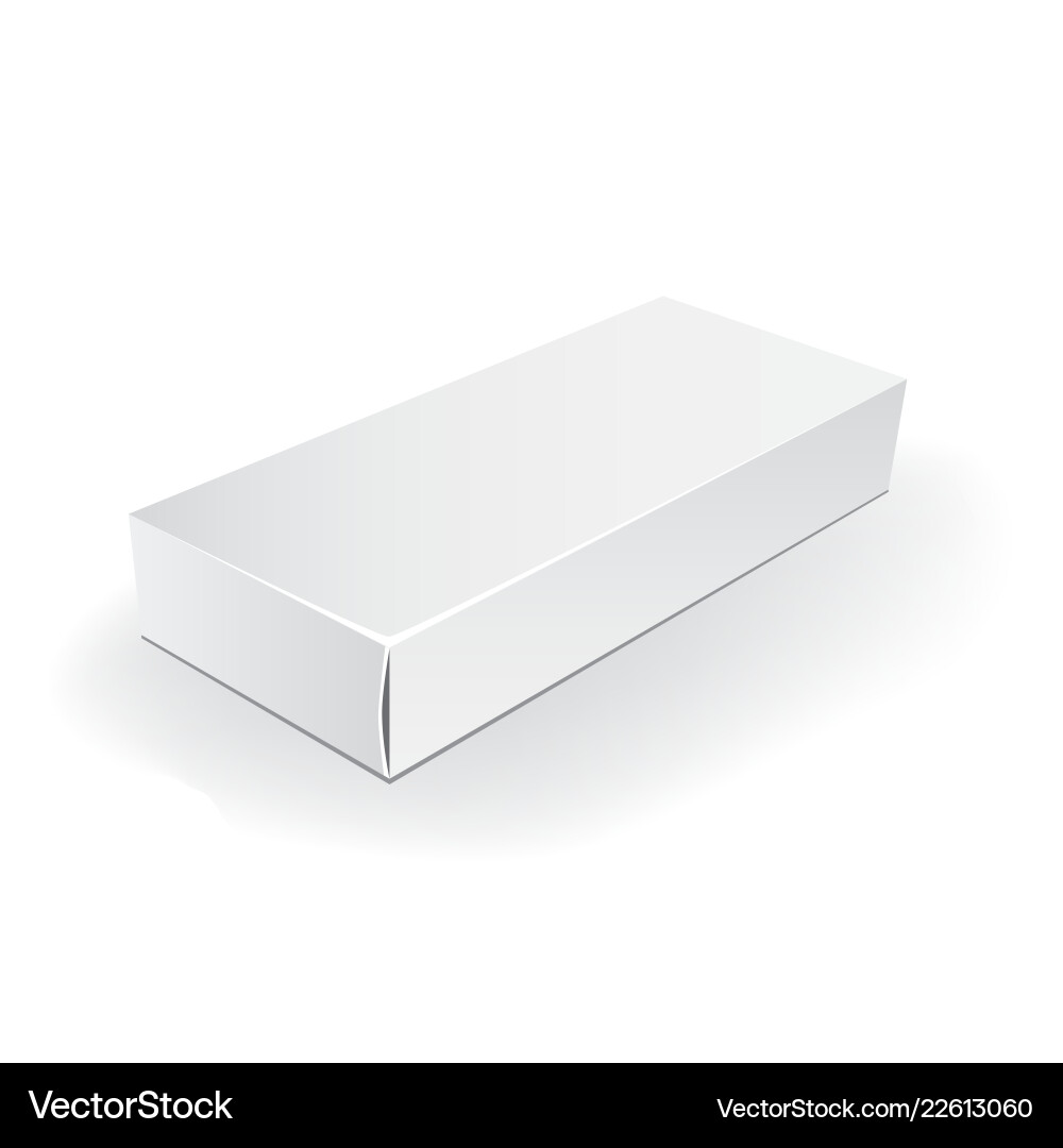 Weiße Verpackung Verpackung Verpackung Verpacken Vorlage Weiße Verpackung Verpackung Verpackung Verpacken Vorlage vektorbild