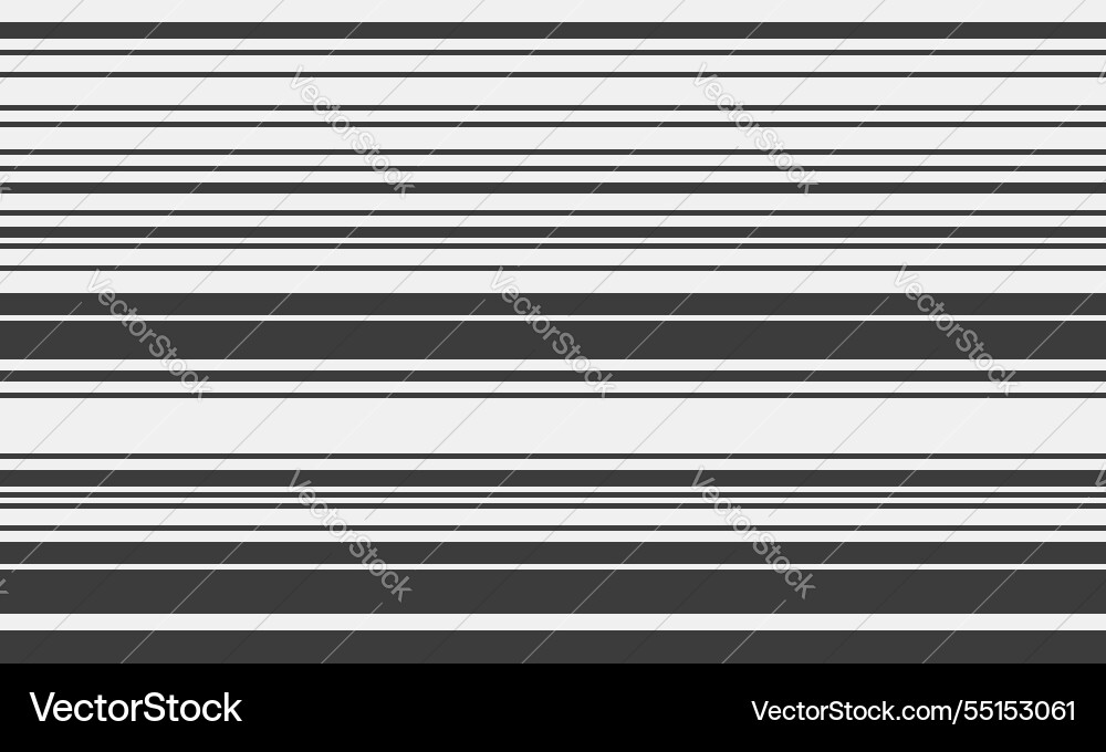 Abstract grayscale horizontal lines pattern vector image