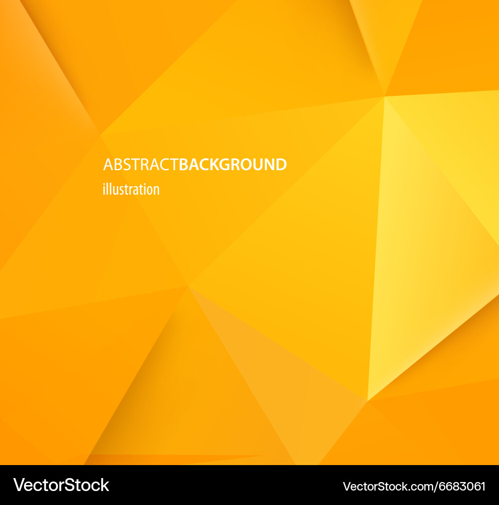 Abstract triangular background vector image