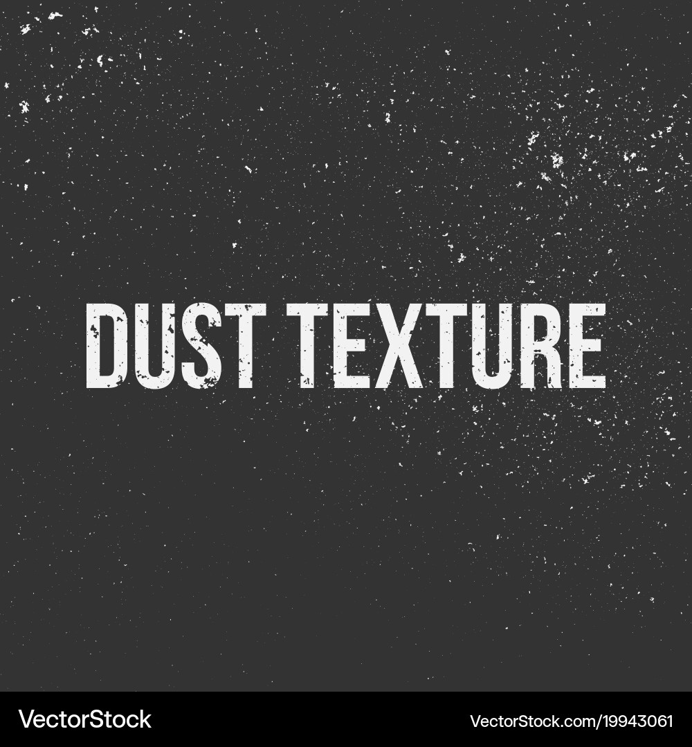 Black and White Dust Texture Vector Image