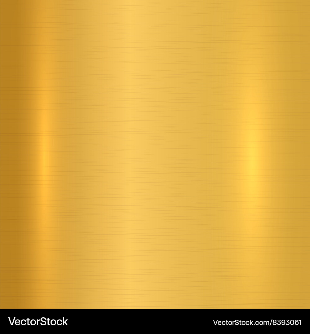 Gold metallic background Royalty Free Vector Image