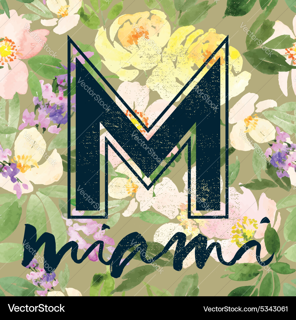 Print for t-shirt seamless pattern Vector Image