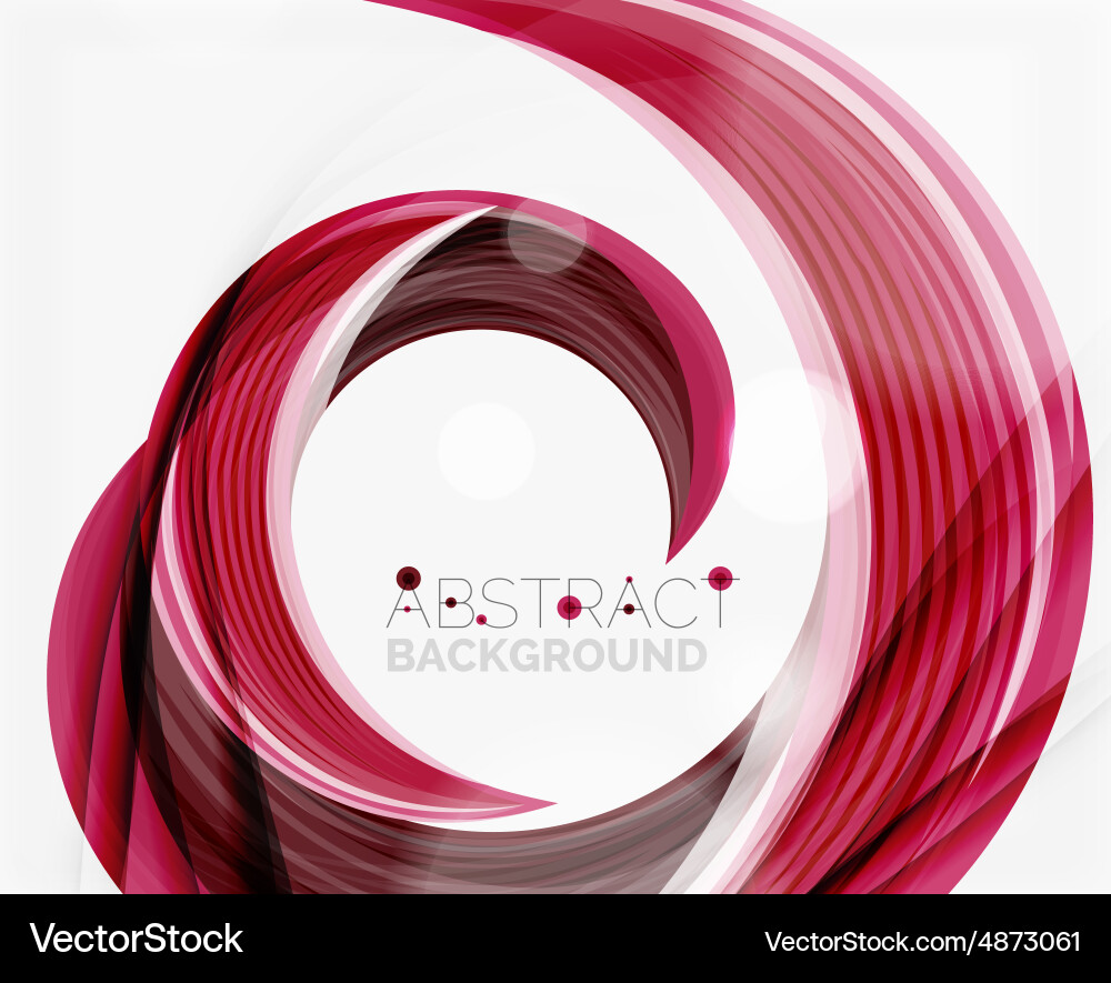 Swirl line abstract background Vector Image