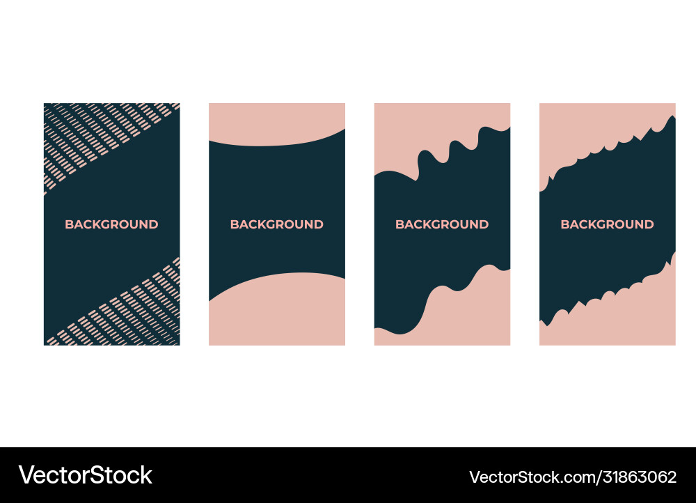 A minimalistic colored frame design line A minimalistic colored frame design line vector image