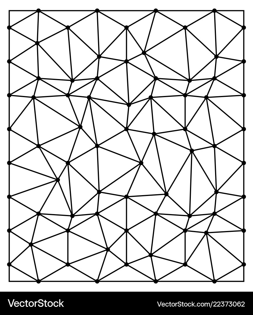 Abstract triangle with dots seamless pattern Abstract triangle with dots seamless pattern vector image
