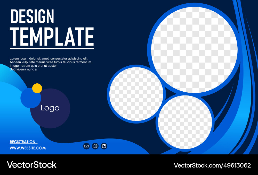 Presentation and slide layout background Presentation and slide layout background Vector Image
