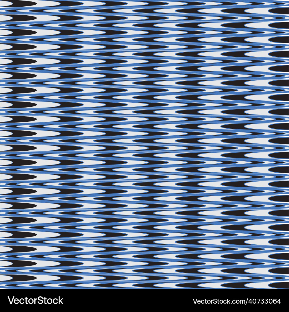 Rotating Illusion Pattern Vector Image