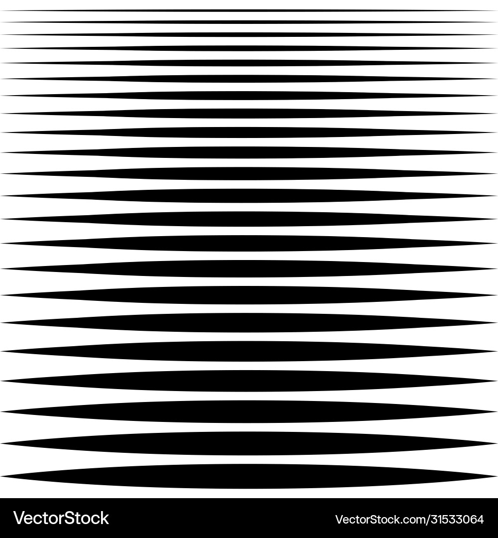 Set sharp horizontal lines different profile Set sharp horizontal lines different profile vector image
