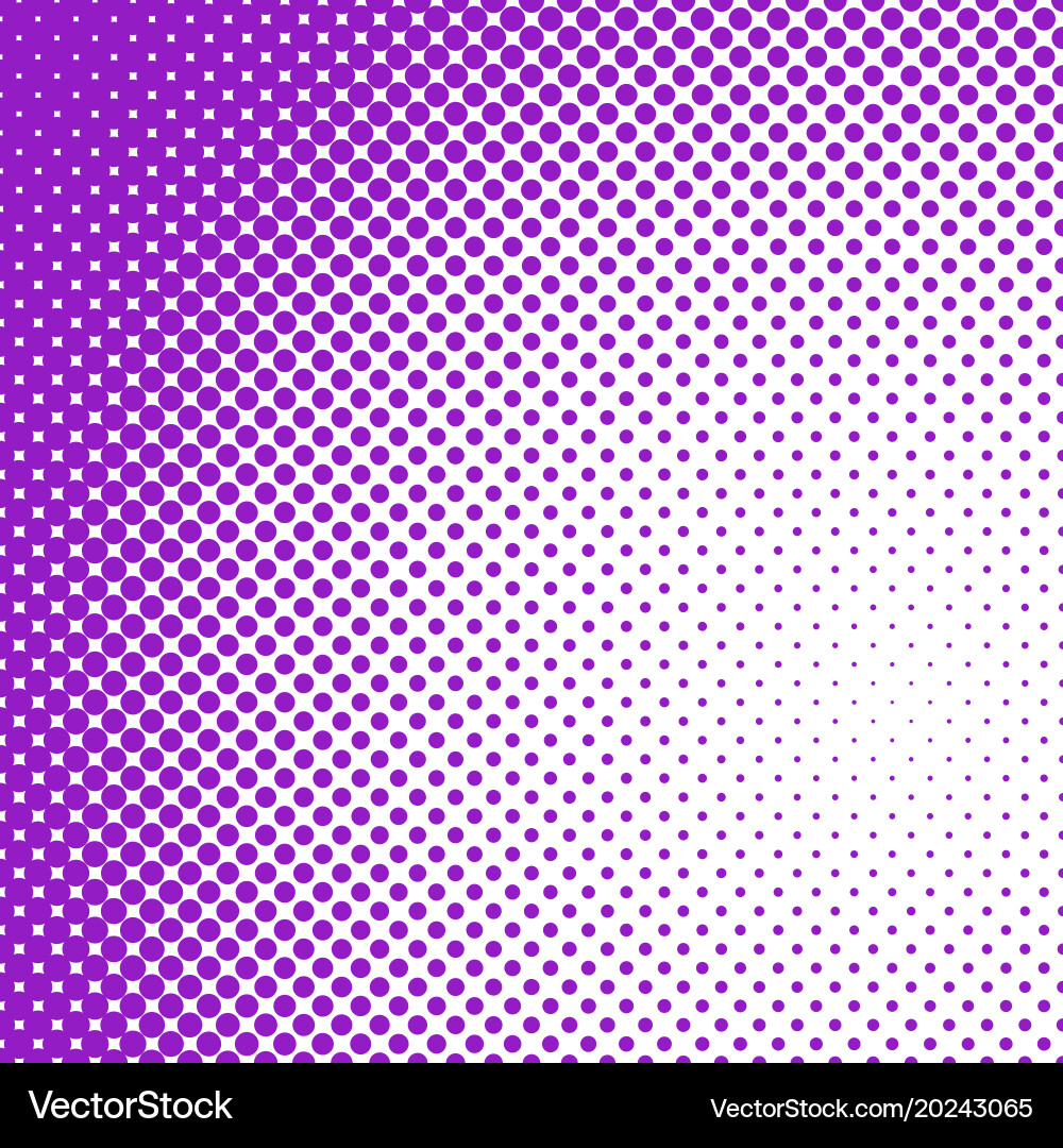 Abstract simple halftone dot background pattern vector image