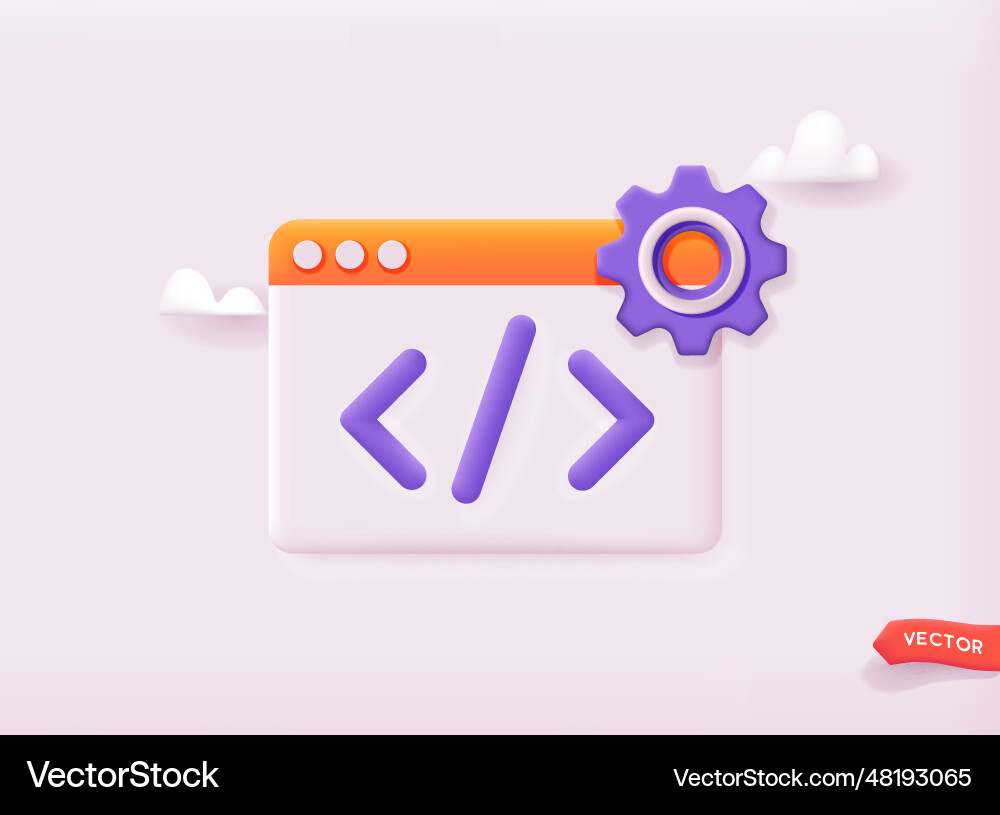 App development smartphone interface building Vector Image
