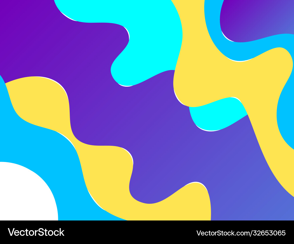 Background template with abstract shapes and color Background template with abstract shapes and color vector image