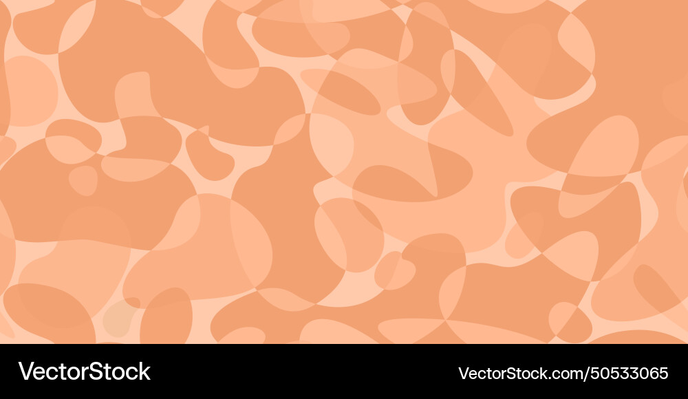 Cool seamless peach fuzz abstract pattern Vector Image