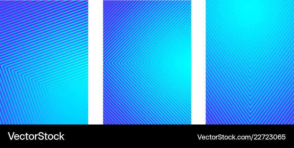 Fading Blue Line Pattern Background vector image