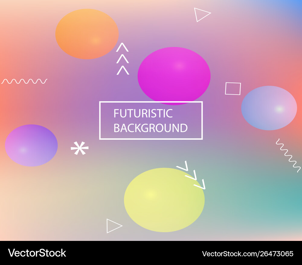 Smooth gradient mesh Vector Image
