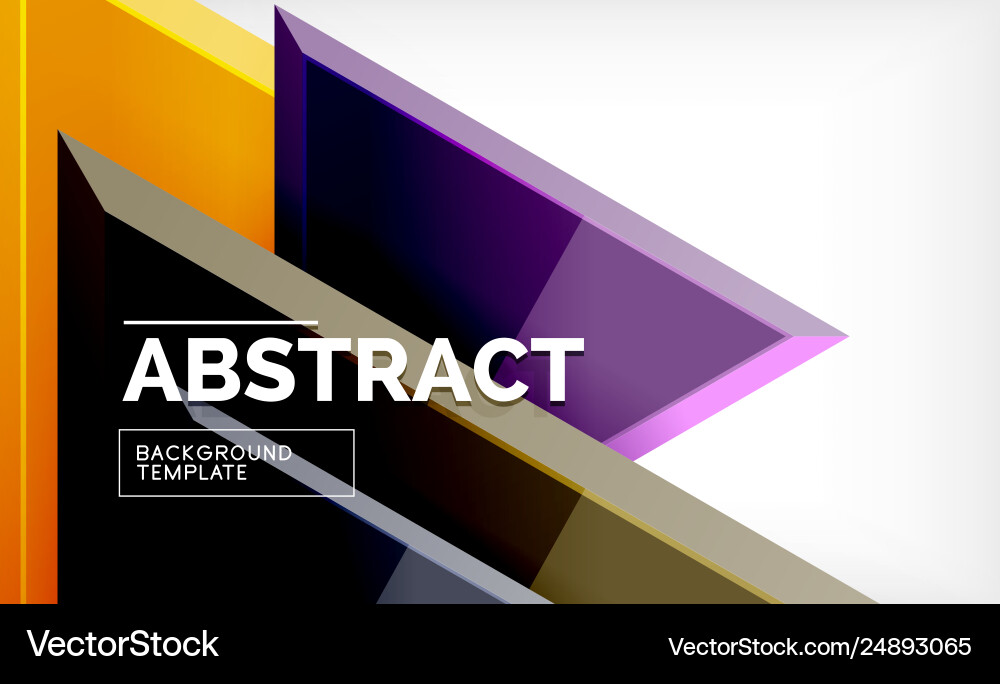 Triangular low poly background design Triangular low poly background design vector image