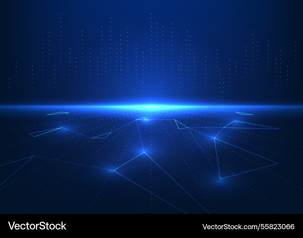 Big data technology a network that collects Big data technology a network that collects vector image