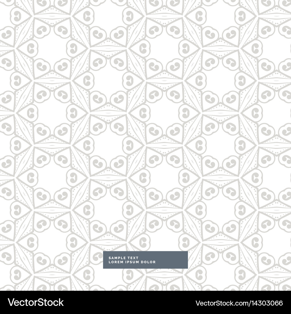 Geometric Gray Pattern Vector Image