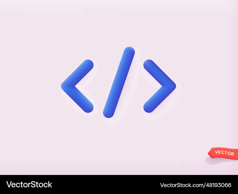 Web development concept website coding page Vector Image