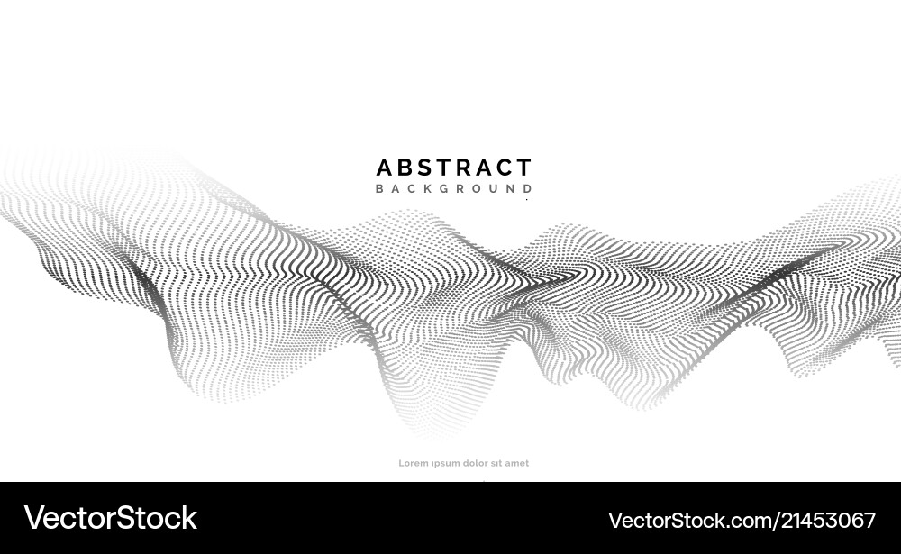 Abstract Particle Background vector image