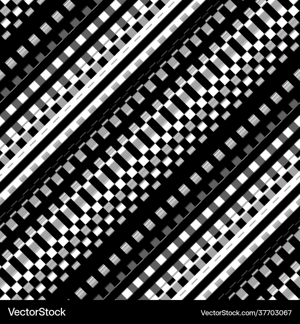 Bright seamless abstract pattern in retro style vector image