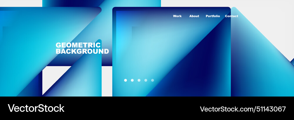 Gradient triangles composition with bright fluid Gradient triangles composition with bright fluid vector image