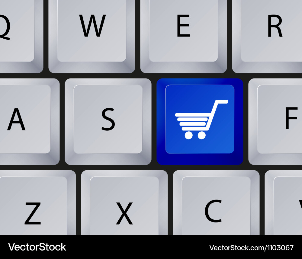 Keyboard buttons Vector Image