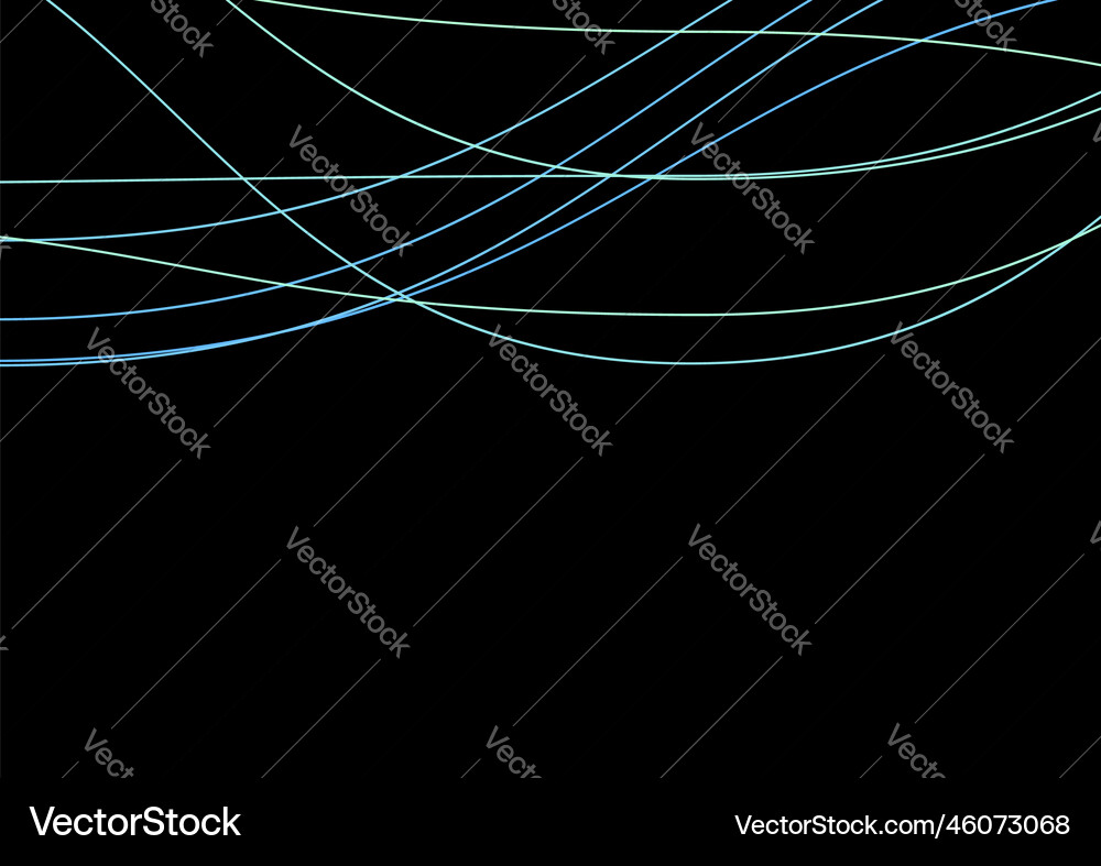 Abstract a3 poster with colorful flowing lines Abstract a3 poster with colorful flowing lines vector image