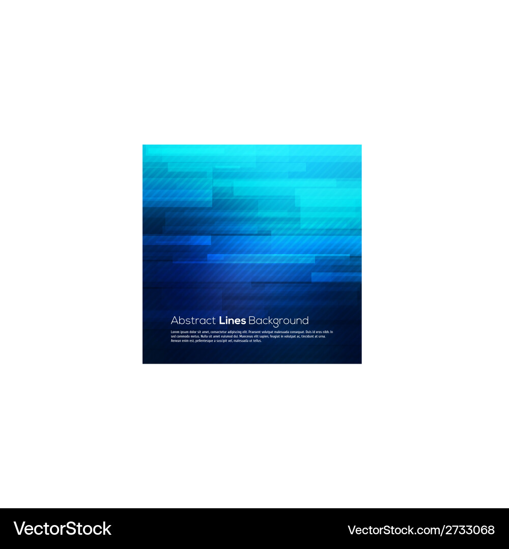 Moderne blau abstrakte Linien Hintergrund Vektorbild