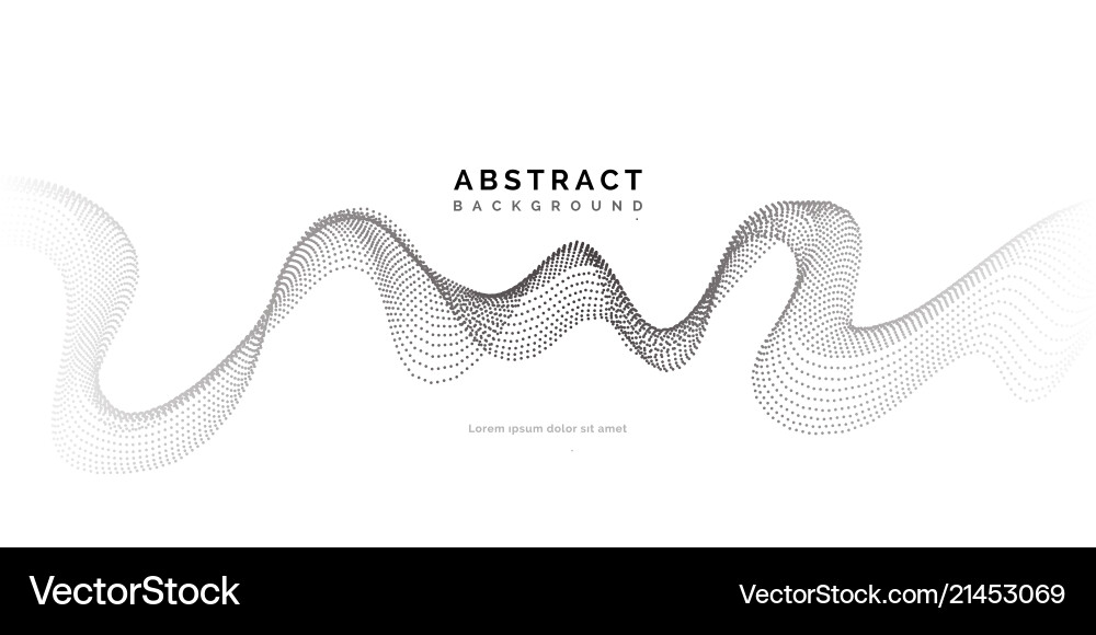 Abstract Particle Background vector image