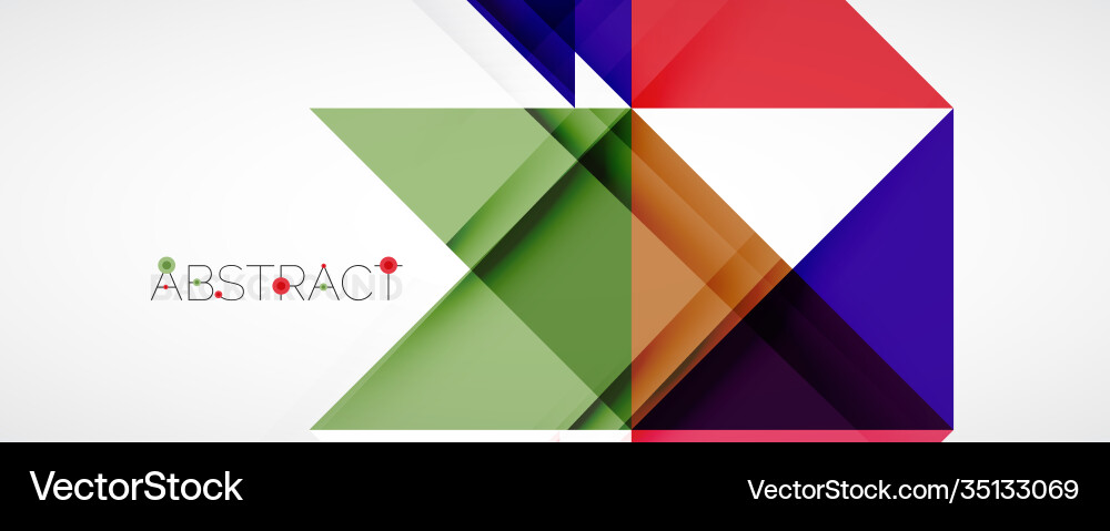 Geometric abstract background techno color Geometric abstract background techno color Vector Image