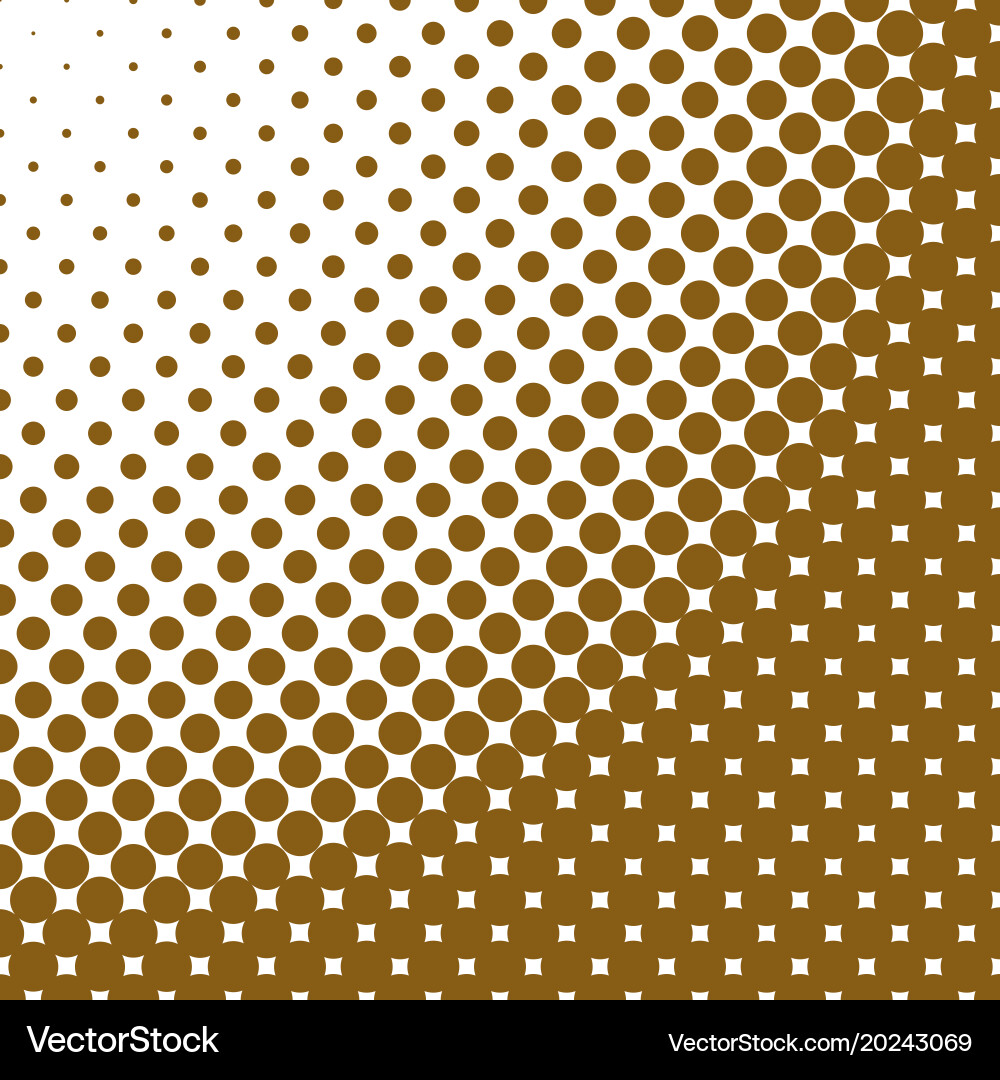 Geometrical abstract halftone circle pattern vector image