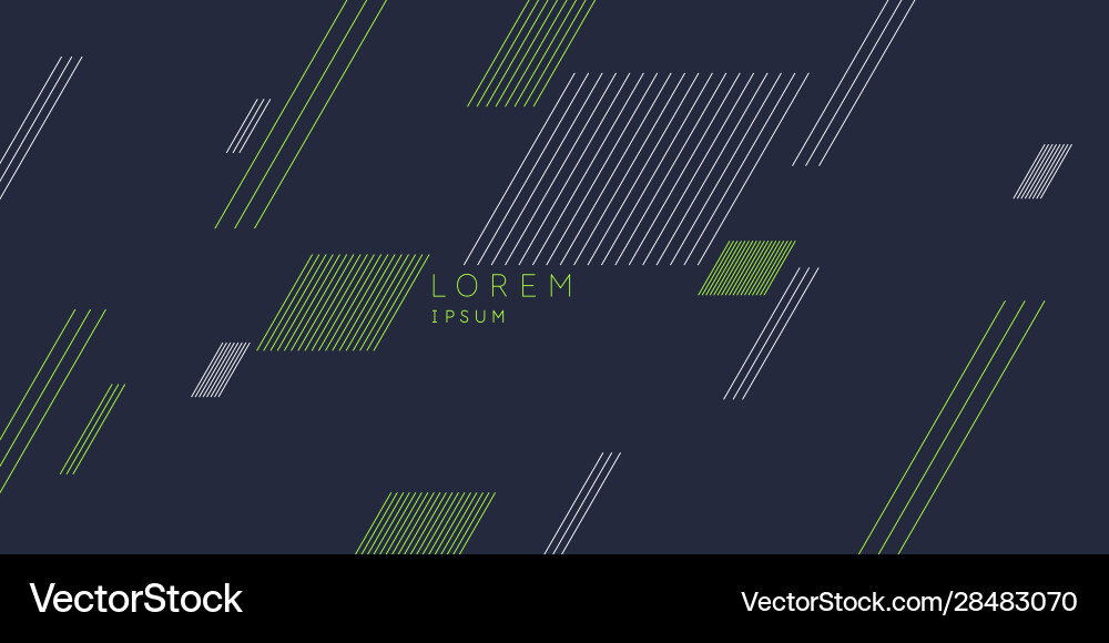 Abstract background with dynamic shapes vector image