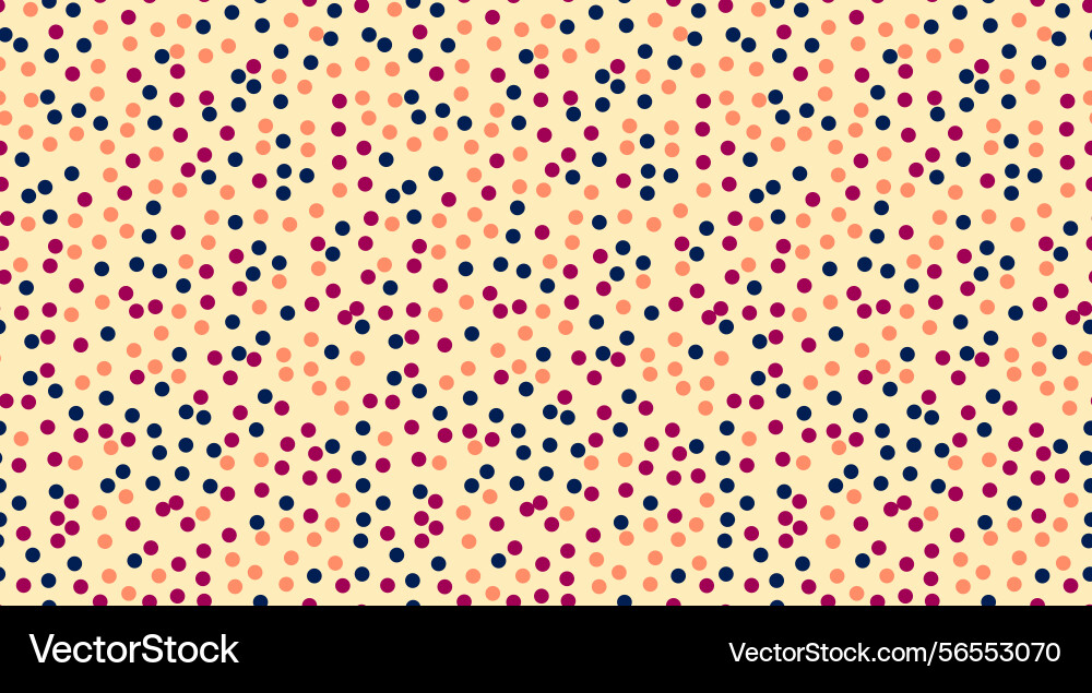 Abstract seamless pattern of multicolored dots Abstract seamless pattern of multicolored dots vector image