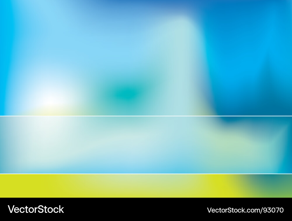 Lime and Azure Bar vector image