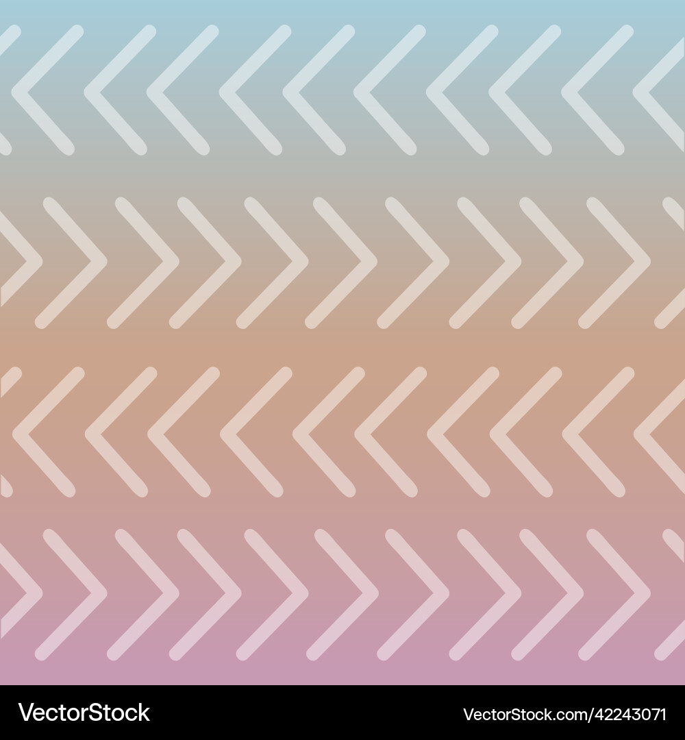 Geometric shapes pattern with colorful gradients vector image