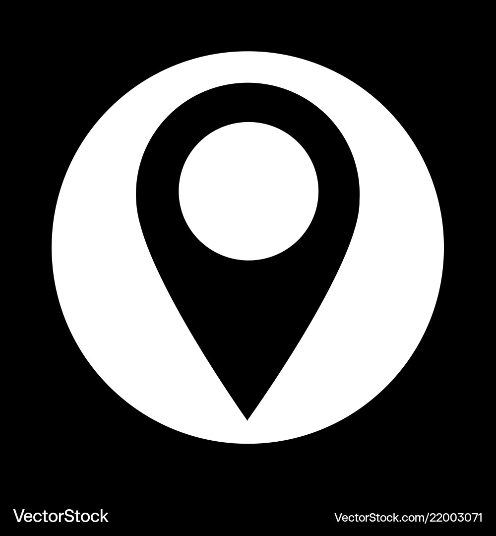 Gps location map pointer icon Vector Image