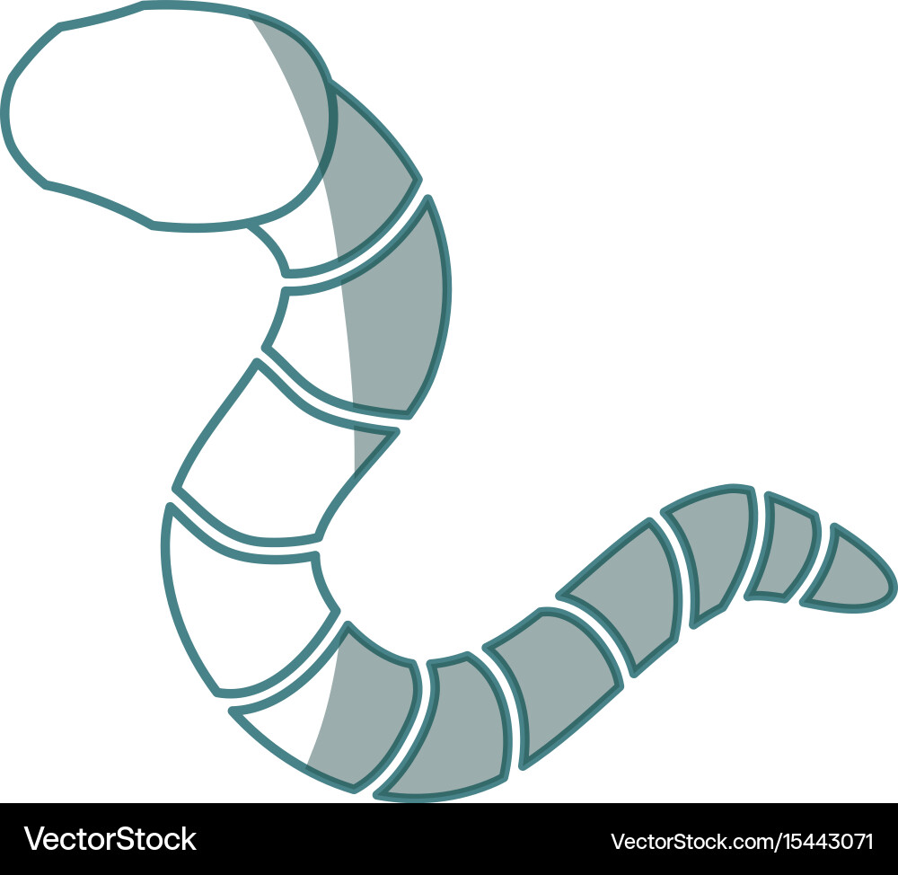 Isolated hacker virus worm vector image