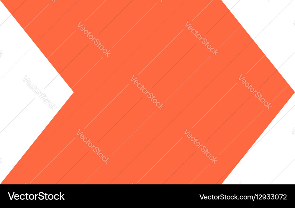 Arrow icon direction button pointer sign vector image