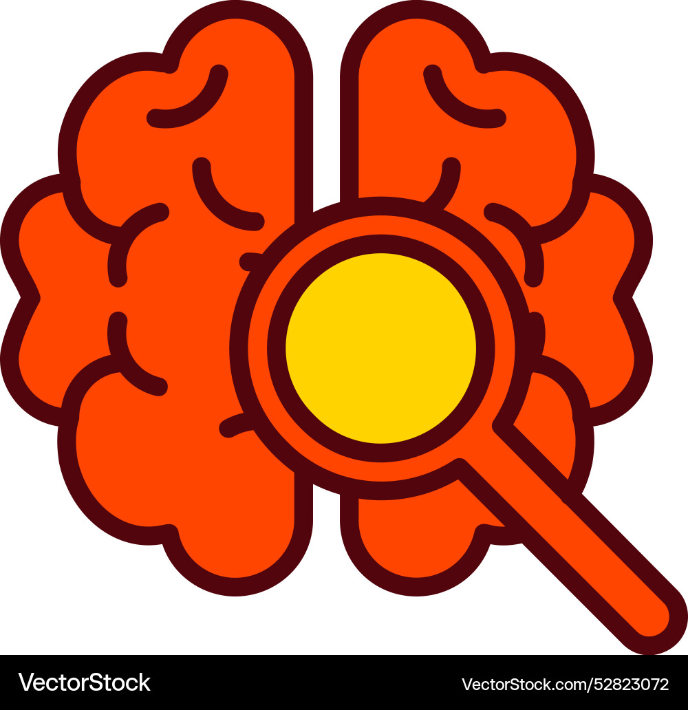 Deep learning icon design Vector Image