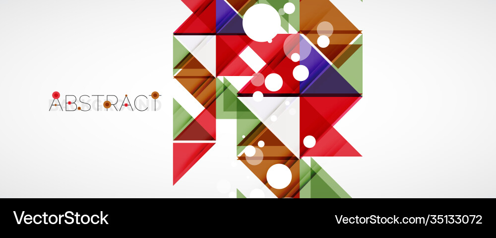 Geometric abstract background techno color Geometric abstract background techno color Vector Image