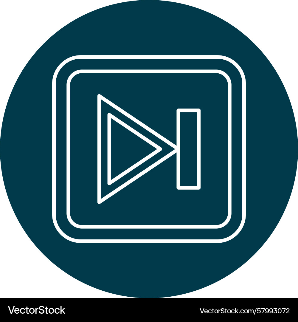 Multi-Circle Skip Line Vector Image