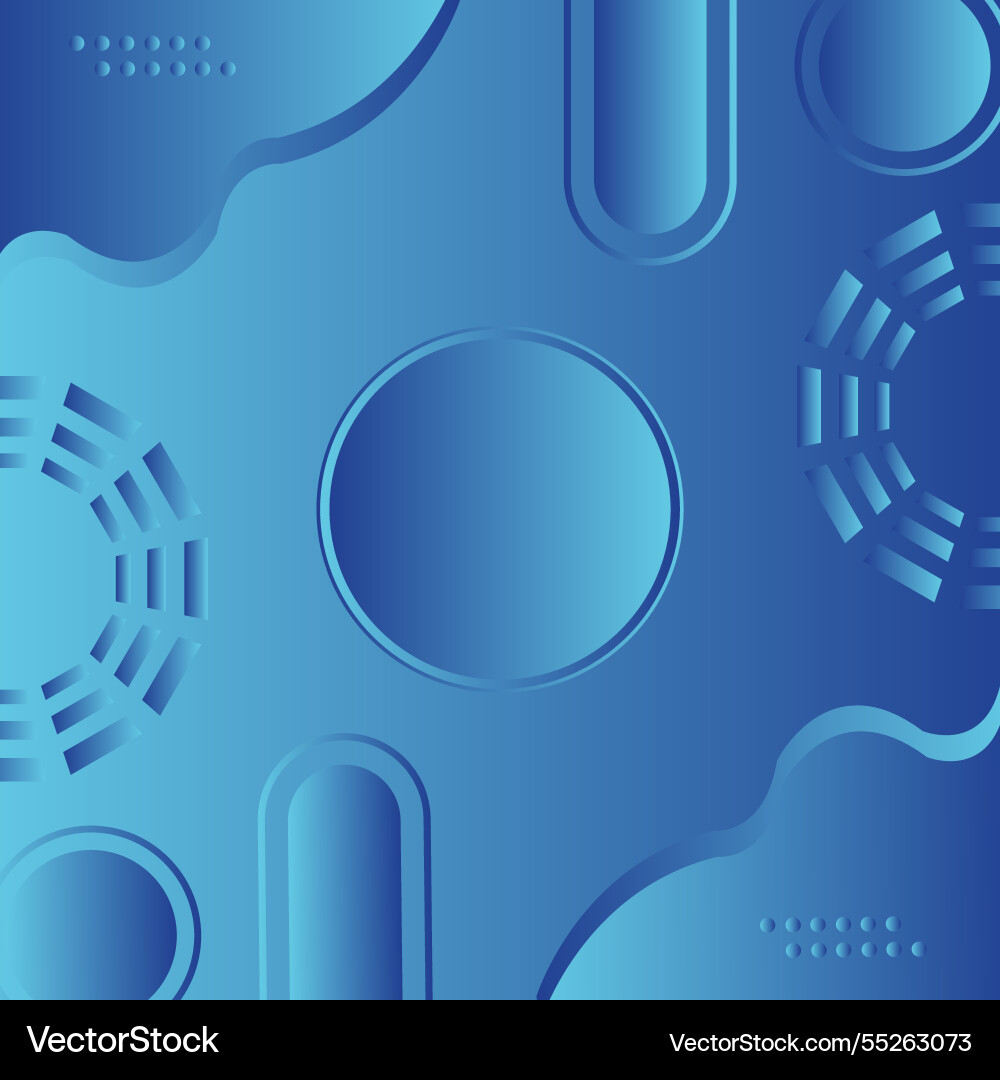 Abstract blue gradient random geometric shape Abstract blue gradient random geometric shape Vector Image